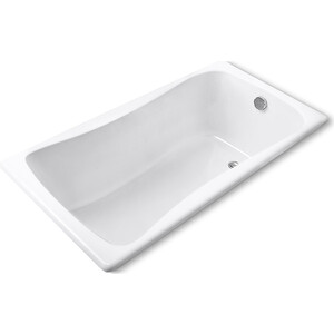 Чугунная ванна Jacob Delafon Bliss 170x75 без отверстий для ручек (E6D902-0) чугунная ванна jacob delafon diapason 170x75 без отверстий для ручек e2937 00