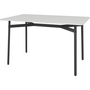 Стол обеденный Мебелик Кросс белый стол обеденный мебелик кросс дуб американский п0005981