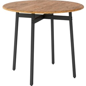 Стол обеденный Мебелик Медисон дуб американский стол круглый обеденный genglass с черным металлическим подстольем и белой столешницей genglass trubis wood ggt 03 2 3 l 100
