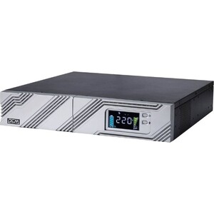 ИБП PowerCom Smart King RT SRT-1000A LCD 900Вт 1000ВА черный линейно интерактивный ибп dkc