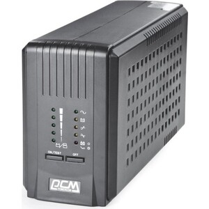 ИБП PowerCom SPT-500-II 400Вт 500ВА черный линейно интерактивный ибп powercom