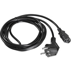 Кабель силовой Buro AN23-1000-3 IEC C13 Евровилка 3м кабель аудио видео buro 1 1v minidisplayport m vga m 2м позолоченные контакты bhp mdpp vga 2