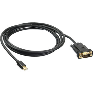 Кабель аудио-видео Buro 1.1v miniDisplayport (m)/VGA (m) 2м. Позолоченные контакты черный (BHP MDPP-VGA-2) тип c 3 5 мм разъем для зарядки наушников кабель usb c audio aux кабель аудио адаптер конвертер зарядки наушников для huawei xiaomi samsung