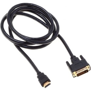 Кабель аудио-видео Buro HDMI (m)/DVI-D (Dual Link) (m) 1.8м. Позолоченные контакты черный (BHP RET HDMI_DVI18) кабель d link dkvm cu