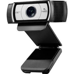 Веб-камера Logitech HD Webcam C930e черный 3Mpix USB2.0 с микрофоном для ноутбука камера web oklick ok c008fh 2mpix 1920x1080 usb2 0 с микрофоном ok c008fh
