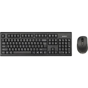 Комплект клавиатура и мышь A4Tech 7100N клав-черный мышь-черный USB беспроводная комплект клавиатура и мышь borofone bg6 проводной мембранная 1200 dpi usb pc ps4