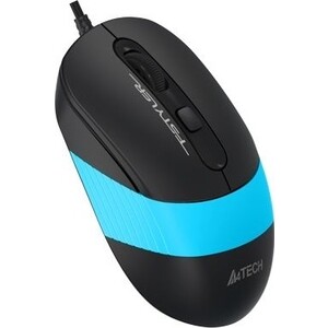 Мышь A4Tech Fstyler FM10 черный/синий оптическая (1600dpi) USB (4but) Fstyler FM10 черный/синий оптическая (1600dpi) USB (4but) - фото 2