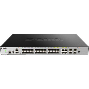 Коммутатор D-Link DGS-3630-28SC/A2ASI 20SFP 4SFP+ управляемый коммутатор tp link 5 port desktop 10g unmanaged switch