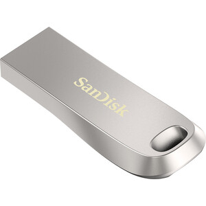 Флеш-диск Sandisk 128Gb Ultra Luxe SDCZ74-128G-G46 USB3.0 серебристый флешка sandisk cruzer ultra flair 128 гб sdcz73 128g g46