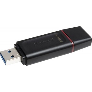 Флеш-диск Kingston 256Gb DataTraveler Exodia DTX/256GB USB3.1 черный/красный флешка kingston 256 гб dtxm 256gb