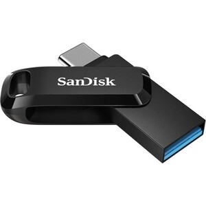 Флеш-диск Sandisk 64Gb Ultra Dual Drive Go SDDDC3-064G-G46 USB3.1 черный