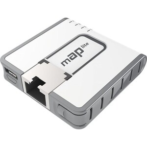 Точка доступа MikroTik mAP lite (RBMAPL-2ND) N300 10/100BASE-TX белый карта доступа smartec