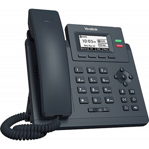 VoIP-телефон Yealink SIP-T31G, 2 линии, PoE, GigE, БП в комплекте (SIP-T31G)