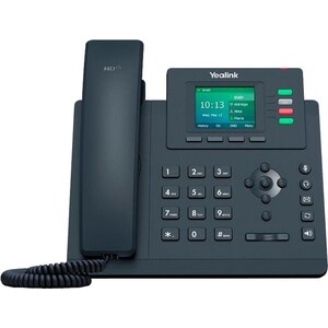 VoIP-телефон Yealink SIP-T33G, 4 линии, цветной экран, PoE, GigE, БП в комплекте (SIP-T33G)