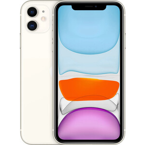 Смартфон Apple iPhone 11 128Gb A2221 1Sim белый сотовый телефон apple iphone 15 plus 128gb blue a3093 a3094 nano sim esim
