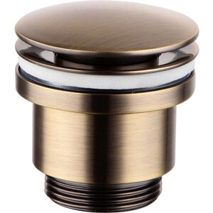 Донный клапан Lemark Click-clack 5/4'' универсальный бронза (LM8500B) донный клапан aquame click clack brushed gold aqm7003bg
