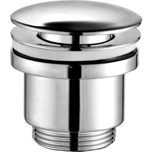 Донный клапан Lemark Click-clack 5/4'' универсальный хром (LM8500C) донный клапан aquame click clack brushed gold aqm7003bg