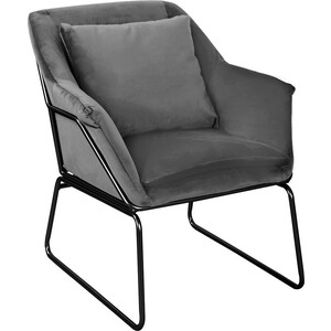 Кресло Bradex Alex серый (FR 0542) стул bradex paola тёмно серый с жаккардом rf 0261