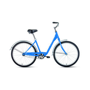 Велосипед Forward Grace 26" 1.0 (2021) 17" синий/белый