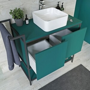 Мебель для ванной Cersanit Botanique 80 зеленая
