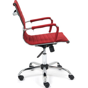 Компьютерное кресло TetChair Urban-low флок, бордовый 10