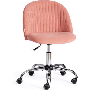 Компьютерное кресло TetChair Melody флок розовый 137 компьютерное кресло chairman home 119 т 6 beige 00 07108933