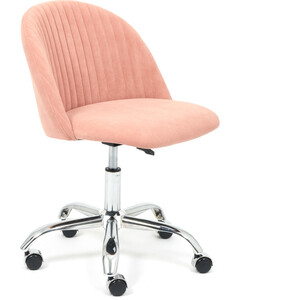 Компьютерное кресло TetChair Melody флок розовый 137 мультистайлер dyson airwrap complete hs05 разно ный розовый серебристый