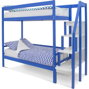 Бельмарко Детская двухярусная кровать Svogen синий