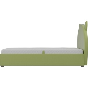 Детская кровать АртМебель Бриони эко кожа зеленый