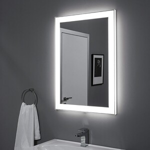 Зеркало Aquanet Алассио 60х85 с подсветкой и подогревом (249343)