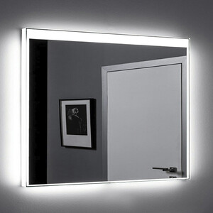 Зеркало Aquanet Палермо 10085 с подсветкой и подогревом (249354) зеркало шкаф aquanet честер 105 белый золото 186084