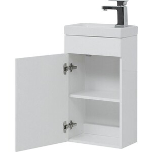 Мебель для ванной Aquanet Нота 40 L Moduo левая, белая