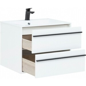 Мебель для ванной Aquanet Lino 70 белая матовая
