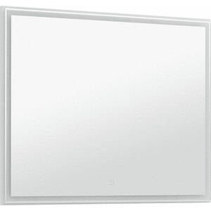 Зеркало Aquanet Nova Lite 100 с подсветкой, белый глянец (242622) зеркало aquanet селена 90 белый серебро 00201646