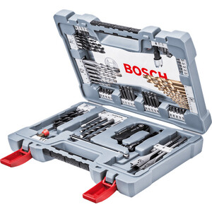Набор бит и сверл Bosch 76 предметов X-Line Premium (2.608.P00.234) spool two line spool for strimmer trimmer combitrim easytrim f016102658 f016800175 for bosch art 30 100% brand new