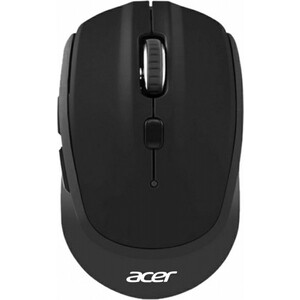 Мышь Acer OMR040 черный оптическая (1600dpi) беспроводная USB (6but) мышь беспроводная genius nx 7000 оптическая разрешение 800 1200 1600 dpi микроприемник usb 3 кнопки для правой левой руки 31030016400