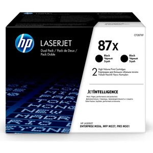 Картридж лазерный HP 87X CF287XD черный x2 упак. (36000стр.)