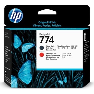 Картридж струйный HP 774 P2V97A черный/красный (775мл)