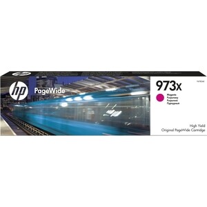 Картридж струйный HP 973XL F6T82AE пурпурный (7000стр.) картридж струйный g