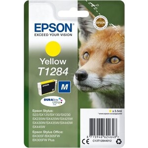 Картридж Epson I/C yellow for S22/SX125new (C13T12844012)
