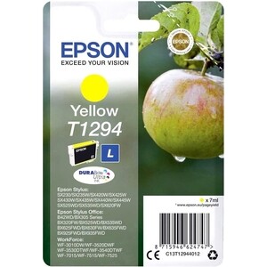 Картридж Epson I/C for SX420W/BX305F yellow new (C13T12944012) картридж epson для tm c7500g
