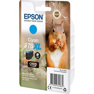 

Картридж Epson Singlepack Cyan 378XL Claria Photo HD Ink (C13T37924020), Singlepack Cyan 378XL Claria Photo HD Ink (C13T37924020)