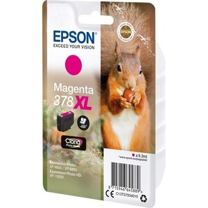 

Картридж Epson Singlepack Magenta 378XL Claria Photo HD Ink (C13T37934020), Singlepack Magenta 378XL Claria Photo HD Ink (C13T37934020)