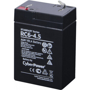 Аккумуляторная батарея CyberPower RC 6-4.5 аккумуляторная батарея andoer 2pcs np fw50