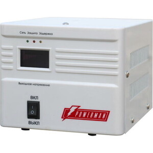 Стабилизатор PowerMan AVS 500A стабилизатор напряжения powerman avs 8000 d