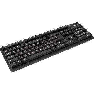 Клавиатура Sven Standard 301 USB Black (SV-03100301UB) клавиатура defender element hb 520 проводная мембранная 104 клавиш usb чёрная