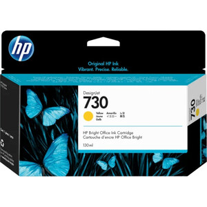 Картридж HP 730 130-ml Yellow (P2V64A)