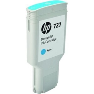 Картридж HP 727 300-ml Cyan DesignJet  (F9J76A) картридж hp 730 130 ml gray designjet ink cartridge p2v66a