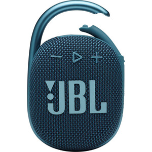 Портативная колонка JBL CLIP 4 (JBLCLIP4BLU) (моно, 5Вт, Bluetooth, 10 ч) синий walkie talkie headset iron clip d type mic stick tactical headphone for motorola xir p6600 p6620 xpr3300 xpr3500 mtp3250 radio