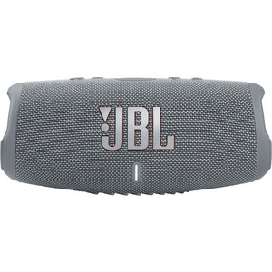 Портативная колонка JBL Charge 5 (JBLCHARGE5GRY) (стерео, 40Вт, Bluetooth, 20 ч) серый виниловый проигрыватель alive audio fusion dark wood c bluetooth и fm радио комбайн 4 в 1